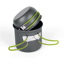 Folding Handles Space Saving Non-stick Practical Kitchen Tool Camping Pot Set