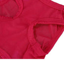 Winter Warm Pattern Dog Clothes Pet Clothing Pink M