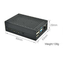 Protector Cooling Shell Cover Case Enclosure For Raspberry Pi 4B Mainboard