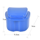 Denture Box Container Tooth Storage Case False Teeth Rinsing Basket DentalCa JR