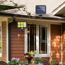 IP65 Solar Wall Light Remote Control Motion Sensor Outdoor Lamp (120LED)