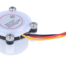 1/4" 1.75MPa Water Flow Sensor 0.3-6L/min Switch Meter Flowmeter Counter Sen OZ