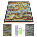 DIY Lizard Special Shaped Diamond Painting 50 Pages A5 Sketchbook Notebook