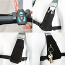 Turn Signal Vest Led Light Reflective Vest Remote Control Outdoor Waterproo