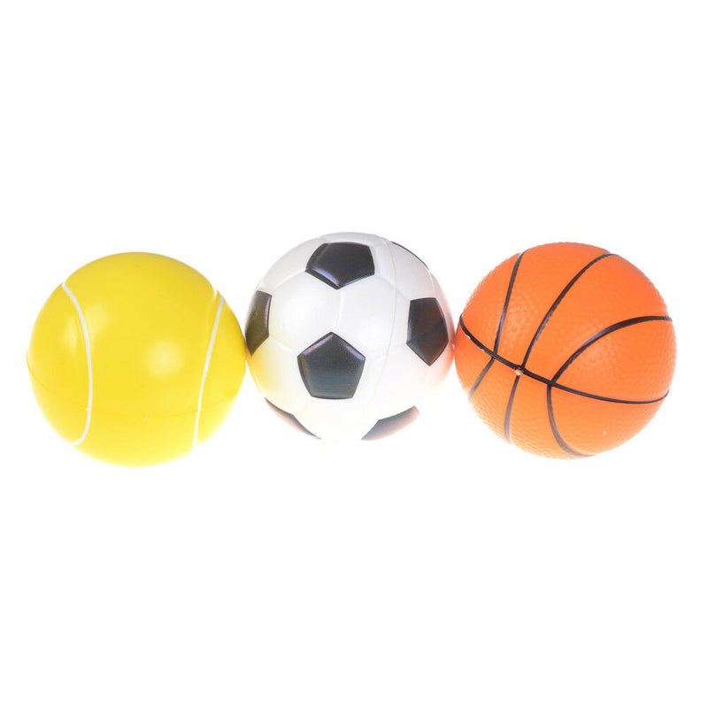 10cm Stress Sport Ball Sponge Ball Foam Ball Basketball Football Soccerã€BasebaLJ