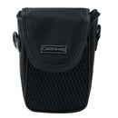 Outdoor Black Soft Compact Digital Camera Pouch Style Case Cover Portable Bag