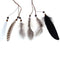 Women Peacock Feather Hair Accessories Headdress Bohemian Knitted Head Band A
