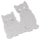 Greeting Cards Metal Cutting Dies DIY Scrapbooking/Photo Album Decor Cats