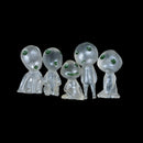 5Pcs Luminous Princess Mononoke Tree Elves Spirit Kodama Potted Garden Decor OZ