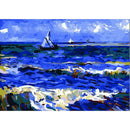 5D DIY Full Drill Diamond Painting Cartoon Ocean Cross Stitch Embroidery