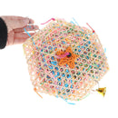 Parrot Bird Toys Pet Parrot Bird Bites Climb Chew Toys Colorful Hanging BruS Gw