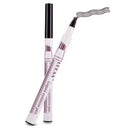 Lulaa 4 Fork Eyebrow Pencil Waterproof Microblading Eyebrow Tattoo Pen Liqu D7V7