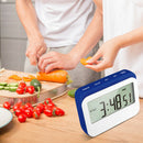 Portable LCD Digital Home Kitchen Cooking Timer Count-down Clock Alarm -Blue