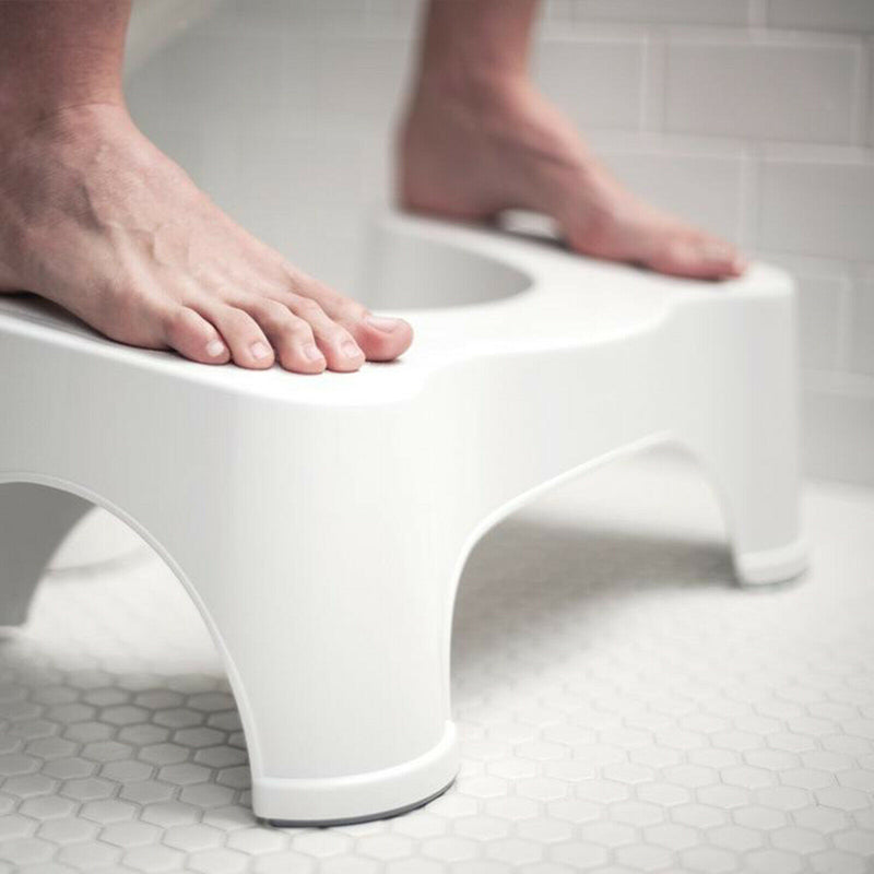 Non-Slip Toilet Stool Sturdy Bathroom Potty for Adults Kids Training Stool
