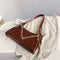 Alligator Pattern Handbags Women Pure Leather Top-handle Bags (Light Brown) A#S