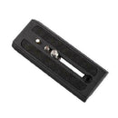501PL Sliding QR Plate 1/4" 3/8" For Beno Manfrotto 503 HDV 501 Tripod Head