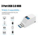 3Ports USB 3.0 USB 2.0 HUB USB Hub Splitter For MacBook Air Pro Laptop PC