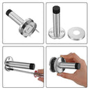 5 Pack 90 mm Door Stop 304 stainless steel Door Stopper Holder with Screws
