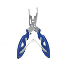 Blue Portable Fishing Pliers Line Cutter Hook Remover Stainless Steel Sports ST