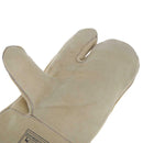 Welding Worker Cow Split Core Leather Gloves Heat Resistant Safety Gloves A