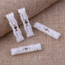 10pcs Roof Rail Bar Cutter Clips Trim Moulding Fit For VW MK2 Jetta GTI Caddy +