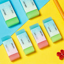 Durable Flexible Cube Cute Colored Pencil Drawing Rubber Erasers For School Kids