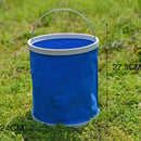 Portable Folding Bucket Collapsible Multifunctional Folding Outdoor Bucket&Basin