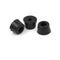 10x 17*10mm Round Cabinet Black Rubber Instrument Case Feet Foot Circular JR