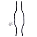 2pcs RC Crawler Car Metal Girder Frame for AXIAL SCX10 Vehicel Accessories