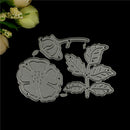 flower and leaf  Metal Cutting Dies DIY Scrapbooking Paper Cards Crafts  -Q