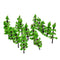 100 Fir Tree Models for Park Train Railway Landscape Layout 1:160 to 1:220 Scale