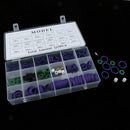 225Pcs 18 Sizes Repair Kit A/C System Auto Car Air Conditioning HNBR O Rings