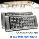 2Pcs 12V Indoor Ceiling Car Lights Rv Spot Lights Yacht Lights Led Reading