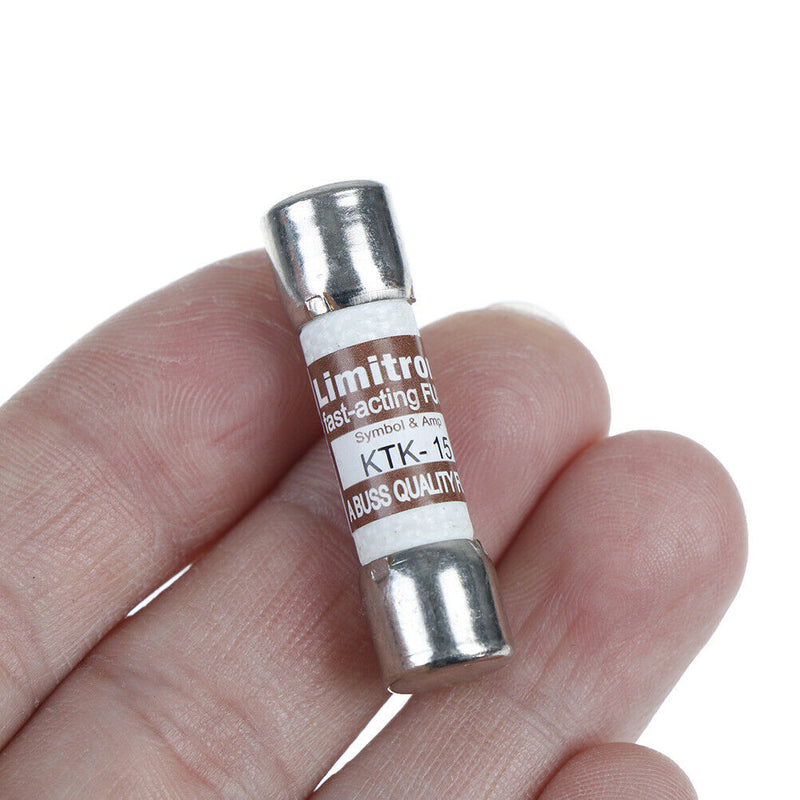 Multimeter fuse 15A 600V fast acting fuse KTK-15 10X3 J Gw