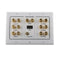 Home Theater 7.1 Surround Sound Speaker Wall Plate + HDMI + Audio Banana