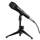 Adjustable Foldable Desktop Microphone Tripod Stand Holder with Mic Clip