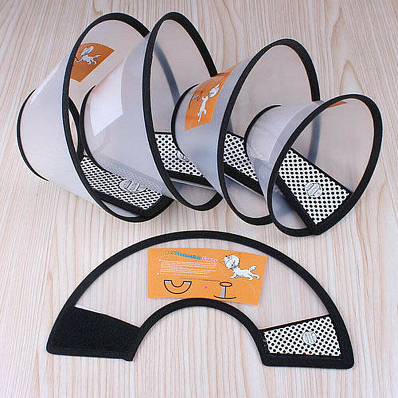 2 Pcs Elizabethan E-Collar For Dogs Anti-Bite