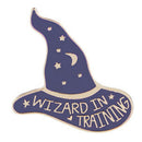 4PCS/Set Enamel Witch Hat Brooch Pin Shirt Collar Pin Women Badge Jewelry Gi3c