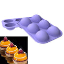 Ball Sphere Mold For Cake Pastry Chocolate Candy Fondant Bakeware Dessert Mo Nw