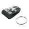 Leather Detachable Belt Buckle Clip Chain Keychain Key Ring Holder Stainless US.