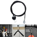 2x Fitness DIY Pulley Cable Rope Machine Attachment Hand Home Gym LAT Cables