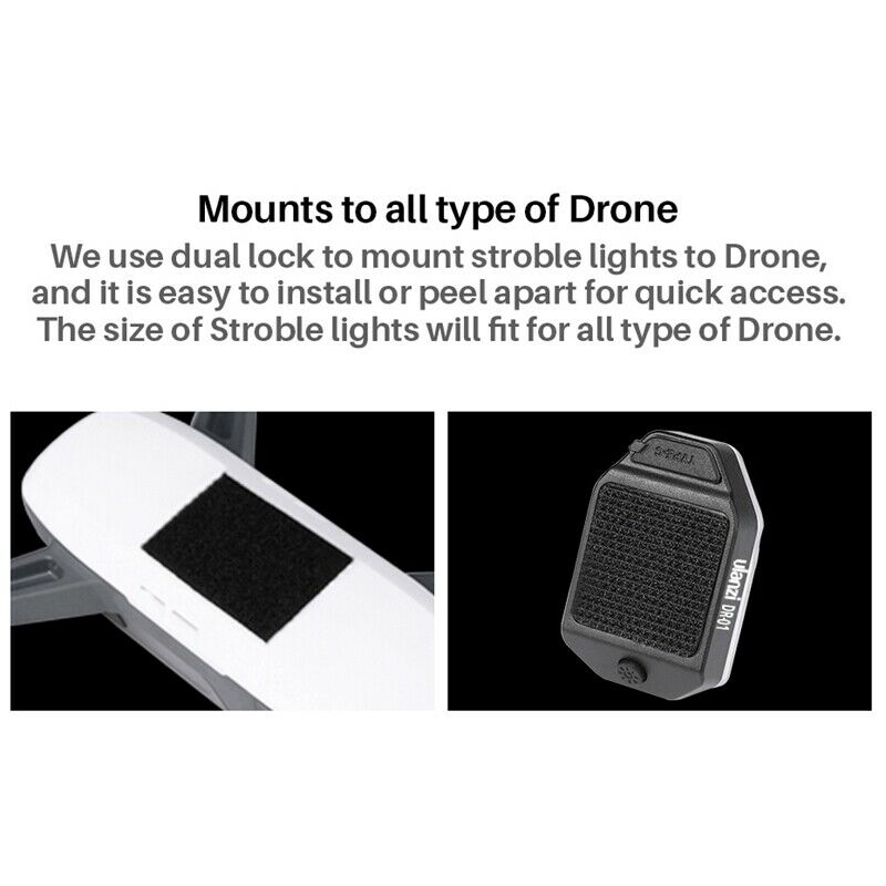 Ulanzi DR-01 RGB Drone Strobe Light Anti-Collision Lighting Night Flight In W8B5