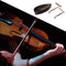 4/4 Violin Chinrest - Ebony with Standard Bracket