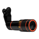 12x Telephoto  Lens Telescope Phone Camera HD External Lentes
