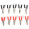 10x Alligator Clip Terminal Test Electrical Battery Crocodile Clamp Red Black JR