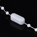 20PcsVertical Plastic Curtain Chain Connector Curtain Accessories White Modern