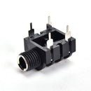 6.35mm Stereo Mono Microphone Phone Jack PCB Switch Socket Panel Chassis Mo- OZ