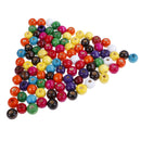100Pc wooden beads round ball spacer beads kid's DIY for jewelry making 9*10mmOZ