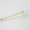 Golden Brass Bathroom Toilet Cleaning Brush Holder Cup Wall Mounted Set 370mm
