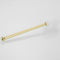 Golden Brass Bathroom Toilet Cleaning Brush Holder Cup Wall Mounted Set 370mm